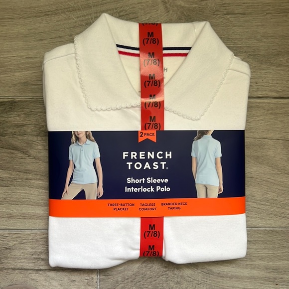 French Toast Shirts & Tops French Toast Girl 2pk School Uniform
